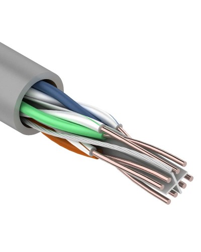 U/UTP 4PR 23AWG, CCA, CAT6, PVC, 305м. PROconnect (01-0047-3). Кабель «витая пара» (LAN) для структурированных систем связи. PROCONNECT в Санкт-Петербурге