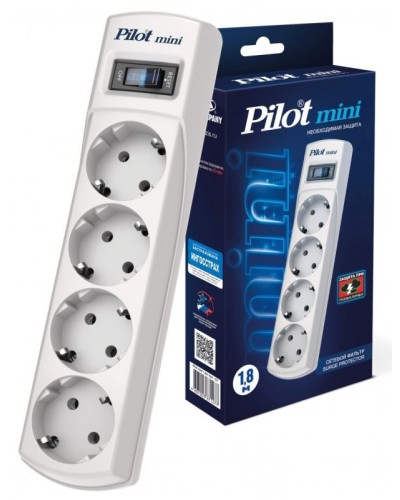 Pilot mini 5м. Сетевой фильтр. Pilot в Санкт-Петербурге