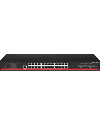 PND-M24GP-4F-L3(400). Коммутатор управляемый оптический 28 портовый. Polyvision в Санкт-Петербурге