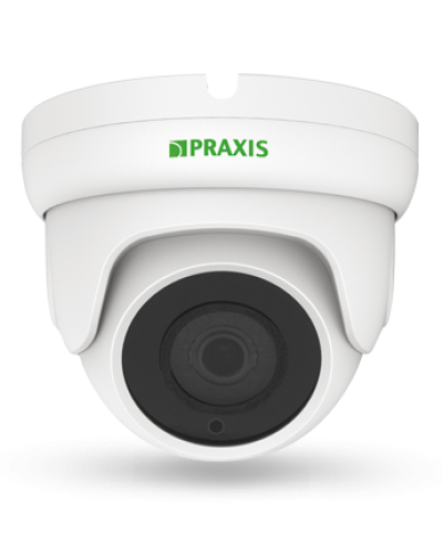 PE-7141IP 2.8. Видеокамера IP купольная. Praxis в Санкт-Петербурге