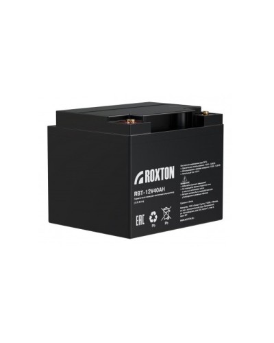 RBT-12V40AH. Аккумулятор герметичный свинцово-кислотный. ROXTON в Санкт-Петербурге