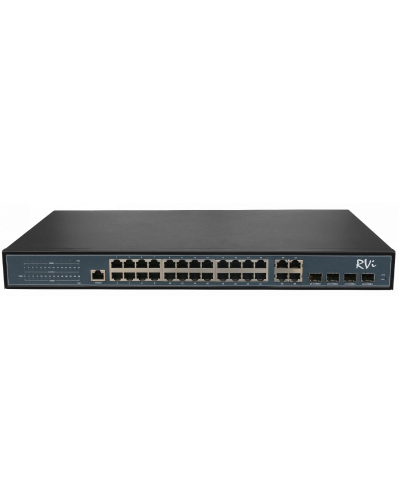 RVi-1NSM24G-4C. Коммутатор с питанием по PoE. RVi в Санкт-Петербурге
