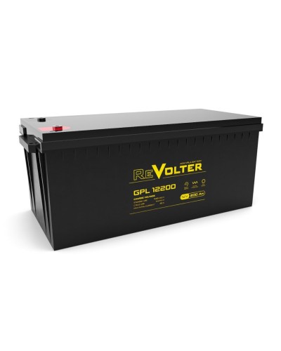 Revolter GPL 12200. Аккумулятор автомобильный герметичный свинцово-кислотный. Revolter в Санкт-Петербурге