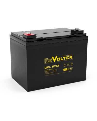 Revolter GPL 1233. Аккумулятор автомобильный герметичный свинцово-кислотный. Revolter в Санкт-Петербурге