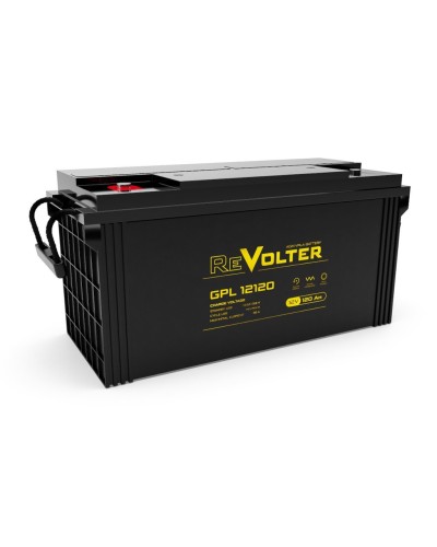 Revolter GPL 12120. Аккумулятор автомобильный герметичный свинцово-кислотный. Revolter в Санкт-Петербурге