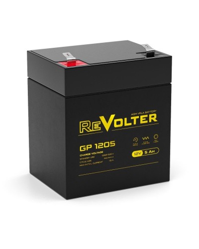 Revolter GP 1205. Аккумулятор автомобильный герметичный свинцово-кислотный. Revolter в Санкт-Петербурге