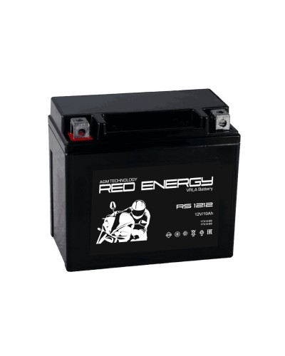 Red Energy RS 1212. Аккумулятор герметичный свинцово-кислотный стартерный. Red Energy в Санкт-Петербурге