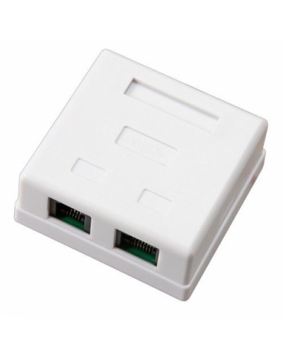 Розетка комбинированная внешняя, UTP RJ-45(8P8C) + RJ-11(6P-4C) REXANT (03-0120): Розетка RJ-45 в Санкт-Петербурге