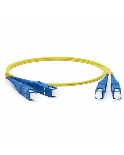 Патч-корд оптический соединительный (SM), 9/125 (OS2), SC/UPC-SC/UPC, (Duplex), LSZH, 1м (50-2011): Патч-корд оптический в Санкт-Петербурге