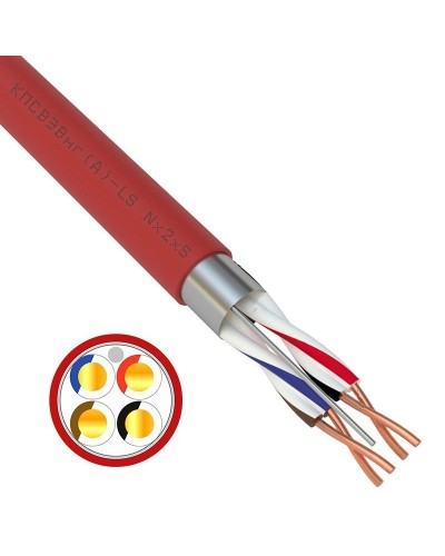 КПСВЭВнг(А)-LS 2х2х1,0 (01-4867-1)(REXANT). Кабель для систем пожарной и охранной сигнализации. Rexant в Санкт-Петербурге
