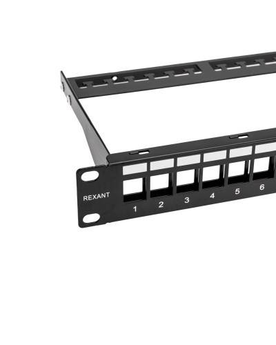 Панель коммутационная наборная 19", 1U, 24 порта, UTP REXANT PRO (02-0053): Патч-панель 19" в Санкт-Петербурге
