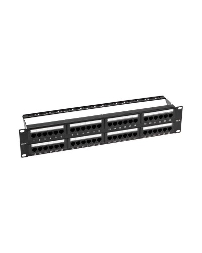 Панель коммутационная с кабельными органайзерами 19", 2U, 48 портов, UTP, RJ-45, CAT 5e REXANT PRO (02-0032): Патч-панель 19" в Санкт-Петербурге