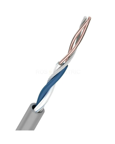U/UTP, CAT 5e, PVC, 1PR, 24AWG, INDOOR, SOLID, серый, 305м REXANT (01-0002). Кабель «витая пара» (LAN) для структурированных систем связи. Rexant в Санкт-Петербурге