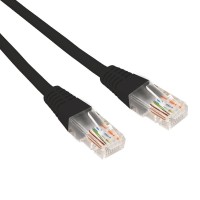 Патч-корд U/UTP CAT 6, RJ45-RJ45, 26AWG, LSZH, черный, 0.3м REXANT (02-0292-03). Патч-корд UTP. Rexant