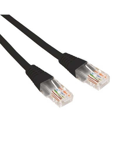 Патч-корд U/UTP CAT 6, RJ45-RJ45, 26AWG, LSZH, черный, 0.3м REXANT (02-0292-03). Патч-корд UTP. Rexant в Санкт-Петербурге