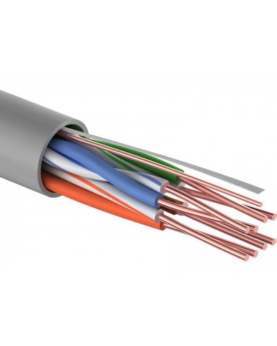 U/UTP, CAT 5e, ZH нг(А)-HF, 4PR, 24AWG, INDOOR, SOLID 305 м (01-0069). Кабель «витая пара» (LAN) для структурированных систем связи. Rexant в Санкт-Петербурге