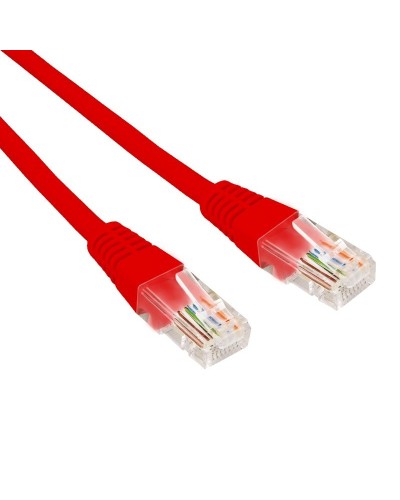 Патч-корд U/UTP CAT 6, RJ45-RJ45, 26AWG, LSZH, красный, 0.5м REXANT (02-0293-05). Патч-корд UTP. Rexant в Санкт-Петербурге