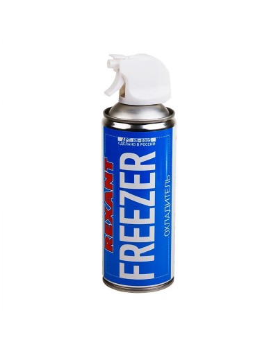 Аэрозоль охладитель FREEZER, REXANT, 400 мл. (85-0005). Баллон с охладителем. Rexant в Санкт-Петербурге