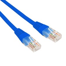 Патч-корд U/UTP CAT 6, RJ45-RJ45, 26AWG, LSZH, синий, 5м REXANT (02-0294-5). Патч-корд UTP. Rexant
