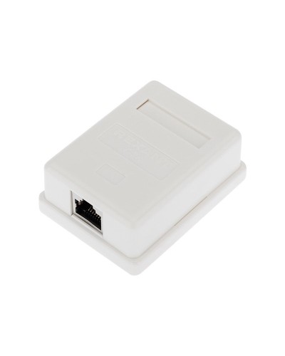 Розетка компьютерная внешняя, 1-порт FTP RJ-45 (8P8C), CAT 6 REXANT (03-0142). Розетка RJ-45. Rexant в Санкт-Петербурге