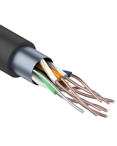 F/UTP 4PR 24AWG CAT5e 305м OUTDOOR REXANT (01-0146). Кабель «витая пара» (LAN) для структурированных систем связи. Rexant в Санкт-Петербурге