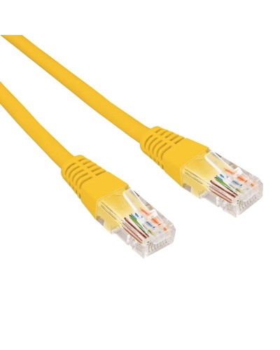 Патч-корд U/UTP CAT 6, RJ45-RJ45, 26AWG, LSZH, желтый, 3м REXANT (02-0295-3). Патч-корд UTP. Rexant в Санкт-Петербурге
