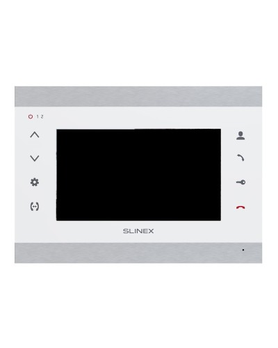 SL-07N Cloud (Silver+White). Монитор домофона цветной с функцией «свободные руки». SLINEX в Санкт-Петербурге