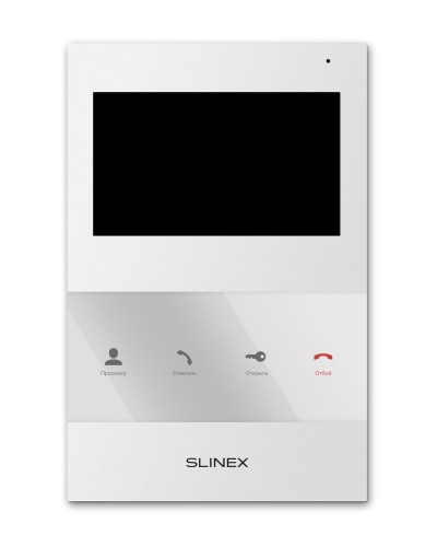 SQ-04 (белый). Монитор домофона цветной. SLINEX в Санкт-Петербурге