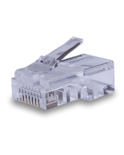 Коннекторы 8P8C UTP Cat.5e (RJ-45) (25шт) (10-0226). Разъем RJ-45. SUPRLAN в Санкт-Петербурге