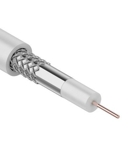 RG-6, CCS 1,00(15%) Al 32х0,12 In PVC. Кабель коаксиальный омедненный. SUPRLAN в Санкт-Петербурге