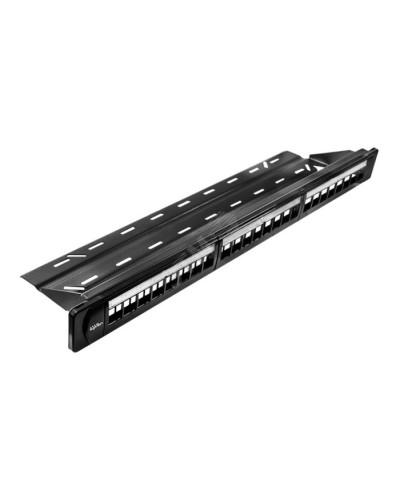 Модульная патч-панель 19", под 24 модуля Keystone, UTP, 1U (10-0401): Модульная патч-панель под 24 модуля, UTP, 1U в Санкт-Петербурге