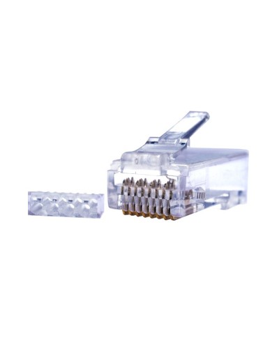 Коннекторы 8P8C UTP Cat.6 3U (RJ-45) (100шт) (10-0206). Разъем RJ-45. SUPRLAN в Санкт-Петербурге