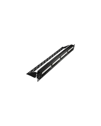 Патч-панель 19", 24хRJ-45, UTP, Cat.6, 1U (10-0427): Патч-панель 19'' в Санкт-Петербурге