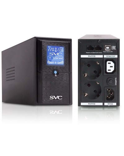 SVC V-600-L-LCD. Источник бесперебойного питания. SVC в Санкт-Петербурге