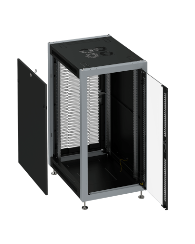 SL 6018.913 (8183s). Шкаф телекоммуникационный 19 напольный 18U. SYSMATRIX в Санкт-Петербурге