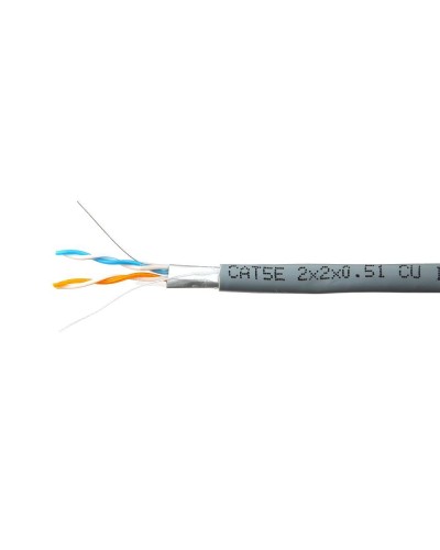 FTP indoor 2x2x24AWG Cu Light 100 (SkyNet)(1693106). Кабель «витая пара» (LAN) для структурированных систем связи. SkyNet в Санкт-Петербурге