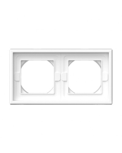 ArtGallery Aqua рамка 2-местная, IP44, белый (GAL440102). Рамка. Systeme Electric в Санкт-Петербурге