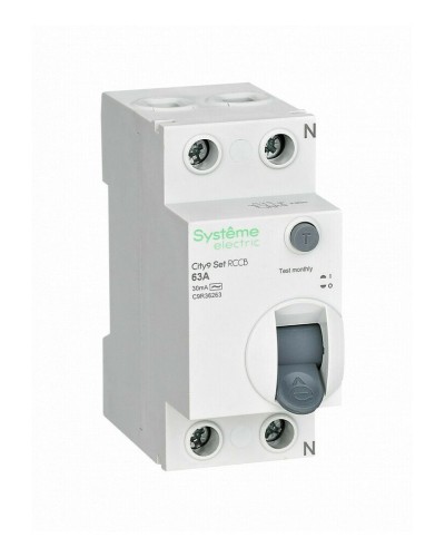 City9 Set 63А 2P 30мА AC 230В (C9R36263). Выключатель дифференциального тока. Systeme Electric в Санкт-Петербурге