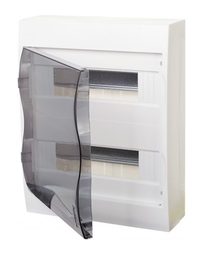 City9 Box 24 модулей навесной с прозрачной дверцей (EZ9E212S2SRU). Щиток модульный. Systeme Electric в Санкт-Петербурге