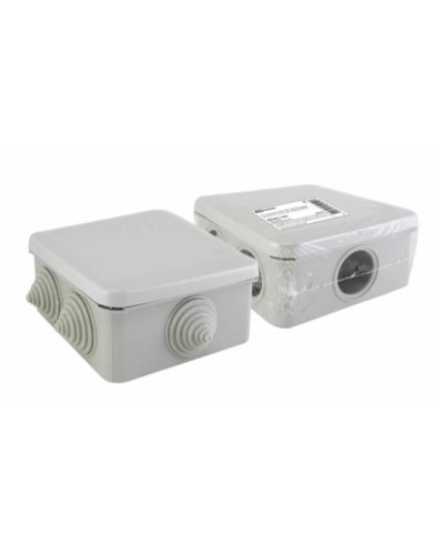 Коробка ОП 100х100х50мм, крышка, IP55, 6 вх. (SQ1401-1255). Распаячная коробка. TDM ЕLECTRIC в Санкт-Петербурге