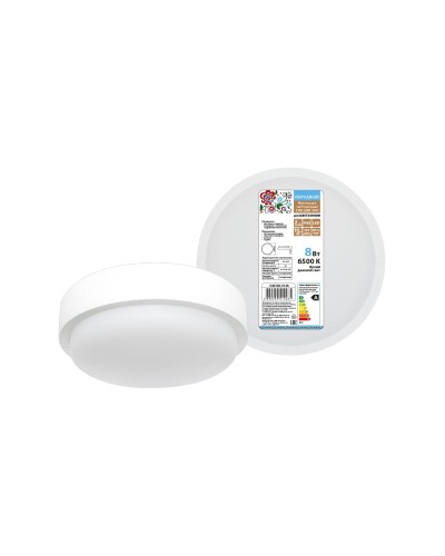 ДПП 3901 8Вт 6500К IP65 белый круг (SQ0366-0148). Светодиодный светильник LED. TDM ЕLECTRIC в Санкт-Петербурге