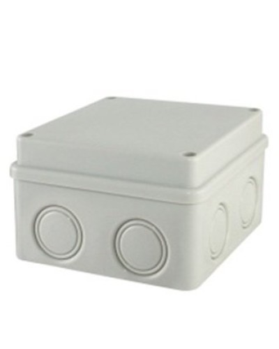 Коробка ОП 110х110х70мм, крышка на винтах, IP55, 8вх., без гермовводов (SQ1401-0824). Распаячная коробка. TDM ЕLECTRIC в Санкт-Петербурге