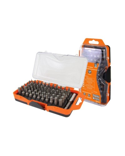 Набор бит №4, 66 бит: SL, PH, PZ, HEX, TORX, SQ,  удлинитель, сталь CR-V «Алмаз» TDM (SQ1019-0104): Набор бит в Санкт-Петербурге