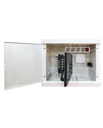 БМ-ВП-01, 420х320х150, ТВх4, ТФх5, 2 сетевых модуля, колодка питания (SQ0915-0201). Бокс мультимедийный. TDM ЕLECTRIC в Санкт-Петербурге