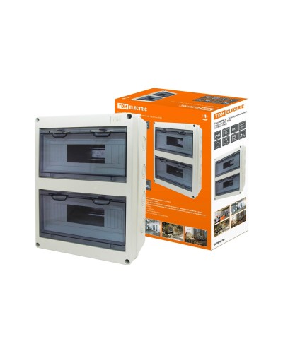 ЩРН-П-24 модулей навесной пластик IP65 (SQ0908-0006). Бокс. TDM ЕLECTRIC в Санкт-Петербурге