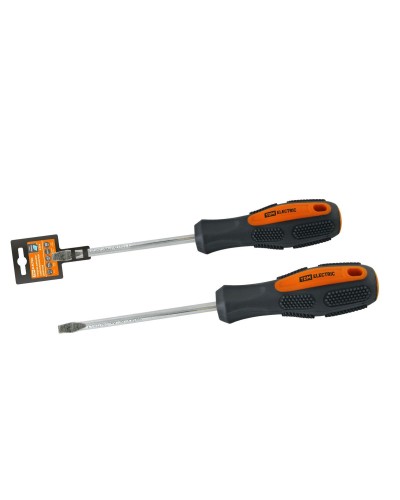 Отвертка шлицевая двухкомпонентная CR-V, тип SL5.0x150 "Алмаз" TDM (SQ1006-1007): Отвертка шлицевая двухкомпонентная в Санкт-Петербурге