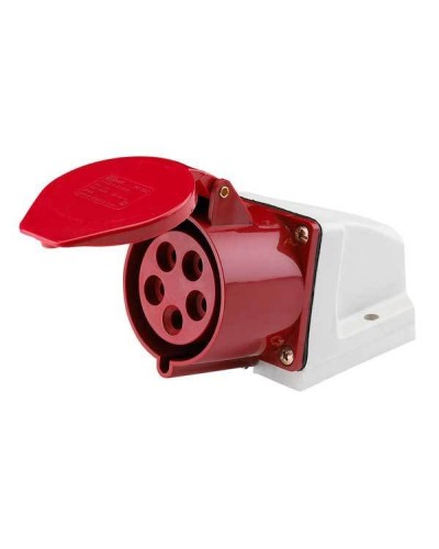 Розетка 115 стационарная 3Р+РЕ+N 16А 380В IP44 (SQ0602-0003). Розетка. TDM ЕLECTRIC в Санкт-Петербурге
