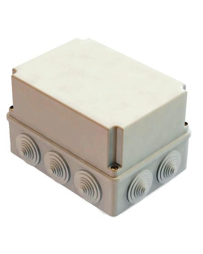 Коробка ОП 190х140х120мм, крышка, IP55, 10 гермовводов (SQ1401-1246). Распаячная коробка. TDM ЕLECTRIC в Санкт-Петербурге