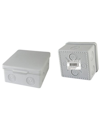 Коробка ОП 80х80х50мм, крышка, IP54, 7вх., без гермовводов (SQ1401-0822). Распаячная коробка. TDM ЕLECTRIC в Санкт-Петербурге