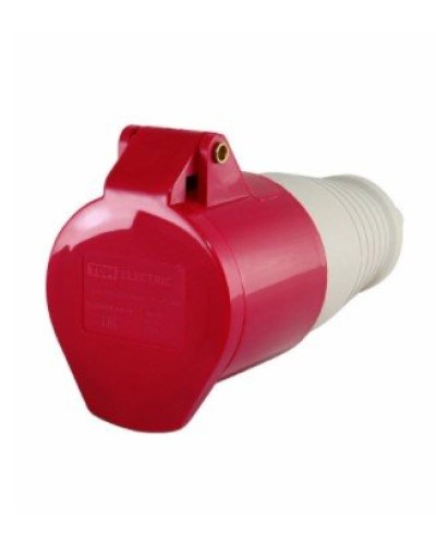 Розетка 215 переносная 3Р+РЕ+N 16А 380В IP44 (SQ0603-0012). Розетка. TDM ЕLECTRIC в Санкт-Петербурге